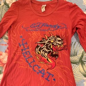 Women’s Ed Hardy long sleeve